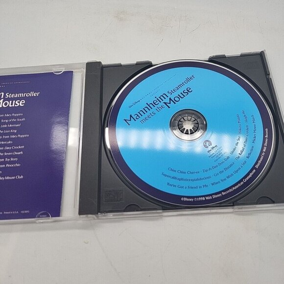 Mannheim Steamroller Meets The Mouse Mickey Unique Creations on Disney CD - Picture 3 of 4